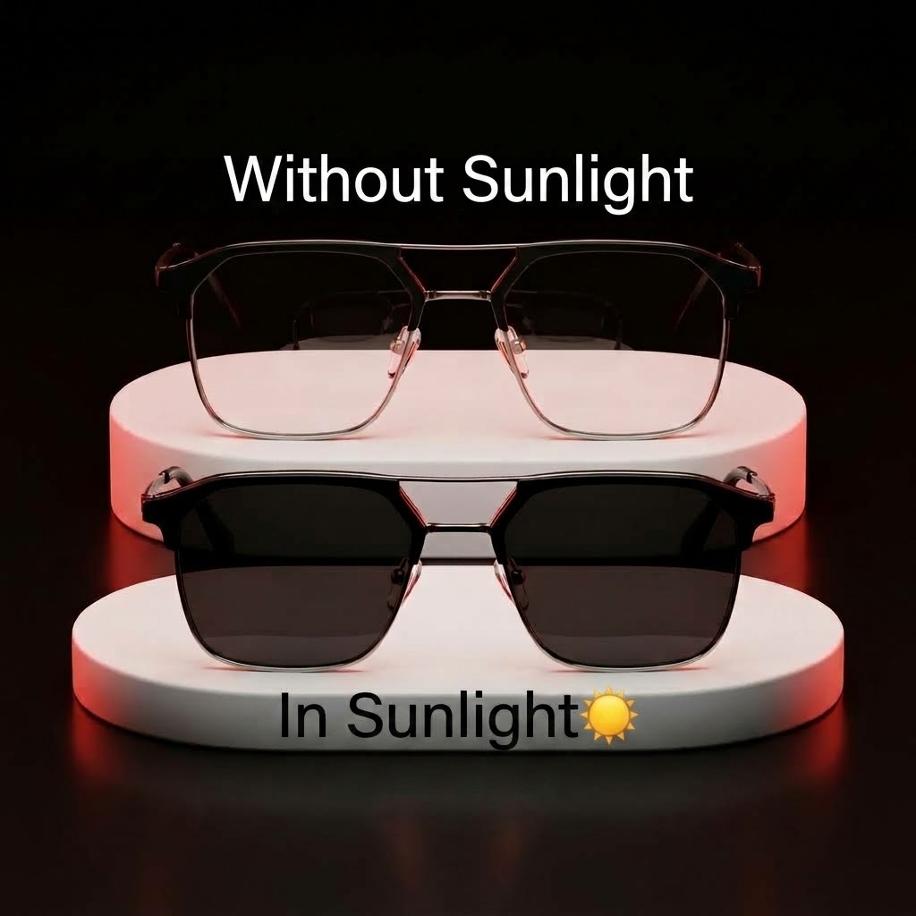 2-in-1 Photochromic Anti-Blue Light Glasses